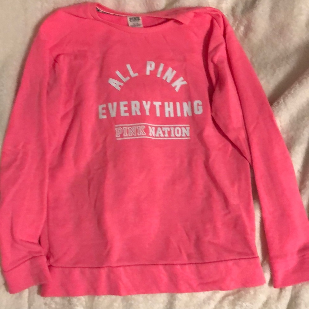 Virctoria Secret pink long sleeve